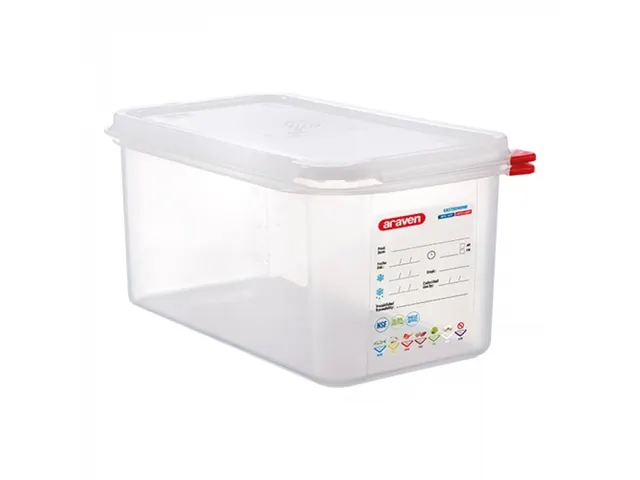 Araven Colorclip Voedseldoos 6 liter 1/3 GN 150mm 325x176mm
