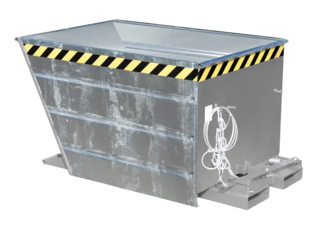 kiepbak,HxLxB 890x1440x1200mm,1,1m³,draagverm. 1500kg,verzinkt