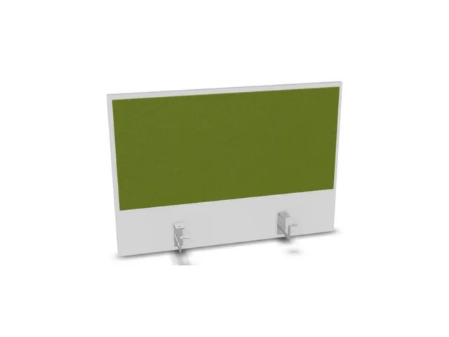 opzetpaneel,v. bureau,aanbouw achter,B 800mm,Bl-wit,BN7048-groen