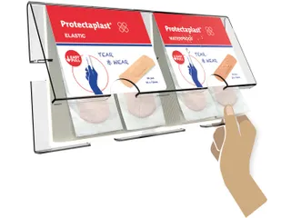 Tear & Wear Pleisterdispenser Easy-Pull 200x104x37mm - 1