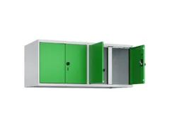 opzetkast,v. locker voor scheiding van kleding,4vak.,vak B 300mm