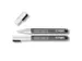 Marqueur de craie liquide Sigel 1-2mm 2 pces blanc