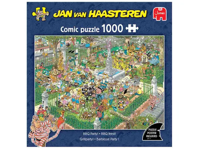 Jan van Haasteren Puzzel BBQ Feest! 1000 stukjes