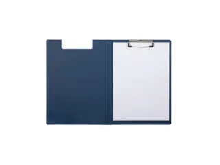 Klembordmap MAULbalance A4 versterkt karton rug 8mm blauw - 7