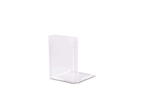 Boekensteun MAUL acryl 16x15x21cm set 2 glashelder