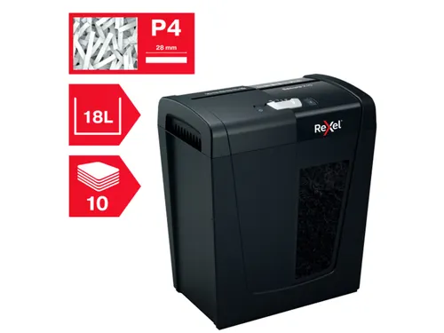 Papiervernietiger Rexel Secure X10 P-4 snippers 4x40mm