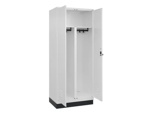 PBM-locker,HxBxD 1950x800x500mm,2vak,vak B 400mm,draaigrendel