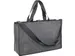 Bureautas Juscha RPET hybride werken donker grijs 50x28x15cm