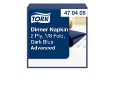 Tork 470405 Dinnerservet Advanced Donkerblauw 39x39cm