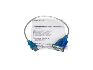 1-Port USB naar Seriële Adapter Kabel USB naar RS232 DB9 Converter - 6