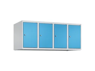 opzetkast,v. locker,4vak.,vak B 300mm,HxBxD 500x1200x500mm - 2