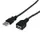 90cm USB 2.0 Verlengkabel A naar A Zwart M/F