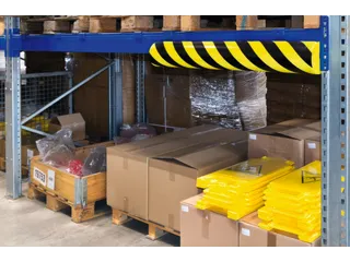hoekbescherming,cirkel,LxØ 1000x150mm,EVAC-schuim,geel/zwart - 2