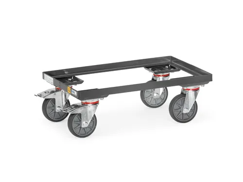 Esd-eurobakken Rolplateau 93580 250kg 600x400mm Open Ral7015