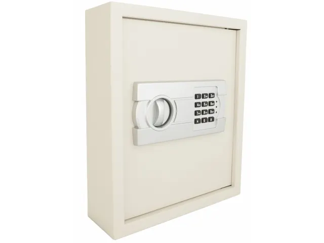 Sleutelkast Protector Keysafe 40e elektronisch cijferslot wit