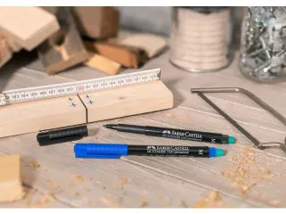 Marker Faber-Castell Multimark permanent S 8-delig etui - 8