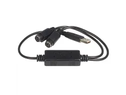 USB naar PS2 Toetsenbord en Muis Adapter