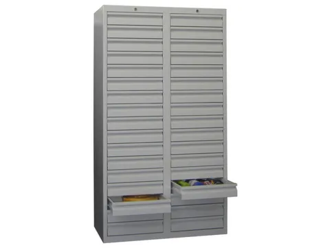 Ladenkast 1800x1000x500mm 34 Laden Gewoon Uitschuifbaar Rolgeleiding