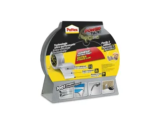 Plakband Pattex Power Tape 50mmx25m grijs - 3
