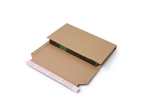 Boekverpakking 270x185mm Hoogte 20-60mm Bruin 25 Stuks