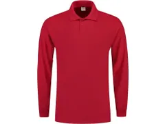 Tricorp PPL180 201009 polo met lange mouwen, rood, maat 2XL, per stuk