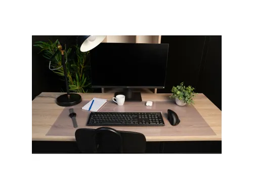 Onderlegger flexibel PVC 43x90cm kristal