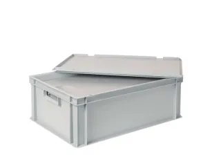 Euronorm-stapelbak,m. isoleerbox,HxLxB 220x600x400mm,44,5/20,4l,HDPE - 4