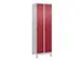 locker voor scheiding van kleding,HxBxD 1950x600x500mm,2vak