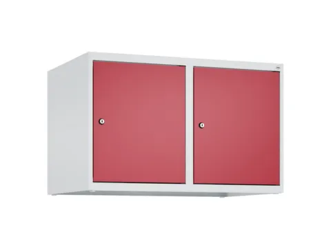 opzetkast,v. locker,2vak.,vak B 400mm,HxBxD 500x800x500mm,vleugeldeur