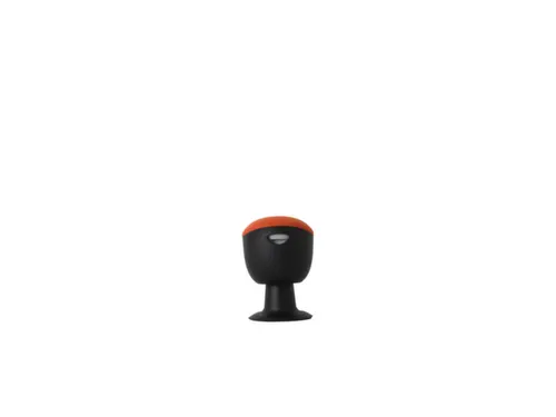 Kruk Kantelbaar Ergonomische Comfortstoel Oranje Stof Zwart Kunststof