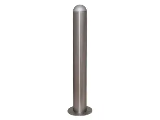 Afzetpaal,v. laadzuilen,Halve kogelkop,HxØ 800x108mm,RVS - 2