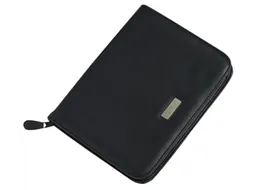 Schrijfmap Rillstab Excellent deluxe A5 lederlook zwart
