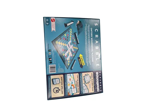 Spel Scrabble Mattel met houtblokjes