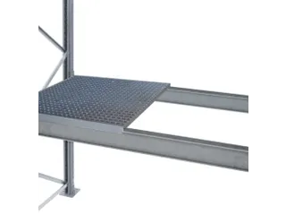 roosterlegbord,v. palletstelling,3segmenten,BxD 2700x1100mm - 1