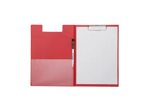 Klembordmap MAULpoly A4 staand PP-folie rood