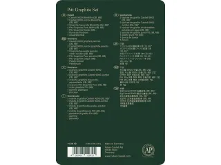 Grafietset Faber-Castell Pitt 11-delig - 3
