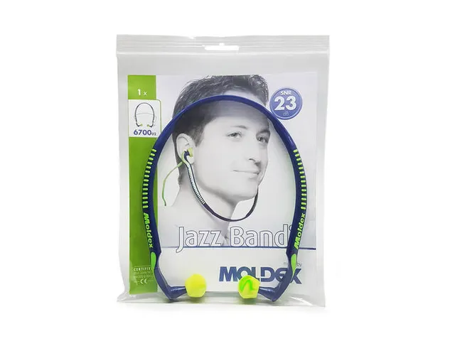 Arceau antibruit Moldex Jazz Band 2 avec réserve bouchons SNR 23db