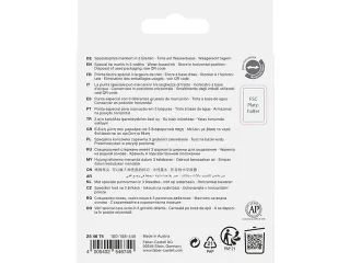 Markeerstift Faber-Castell 46 metallic 4stuks goud, zilver, roze, ruby - 3