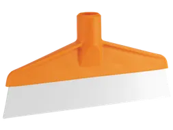 Vikan Hygiene Tafel- en Vloerschraper RVS Blad 245x70mm Oranje