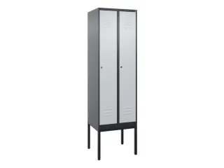 locker voor scheiding van kleding,HxBxD 2120x600x500mm,2vak - 1