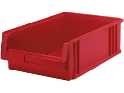 Zichtbak Eco Hxbxd 150x315x500/465mm Pp Rood