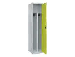 locker voor scheiding van kleding,HxBxD 1850x400x500mm,1vak