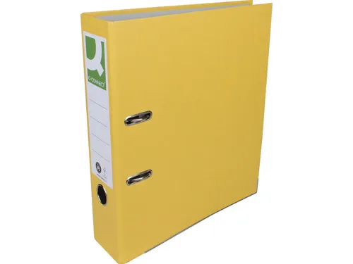 Ordner A4 Recycolor papier 80mm Geel