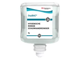 Handreiniger SCJ Oxy Bac Foam Wash antibacteriëel parfumvrij 1000ml