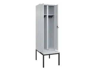 locker voor scheiding van kleding,HxBxD 2120x600x815mm,2vak - 2