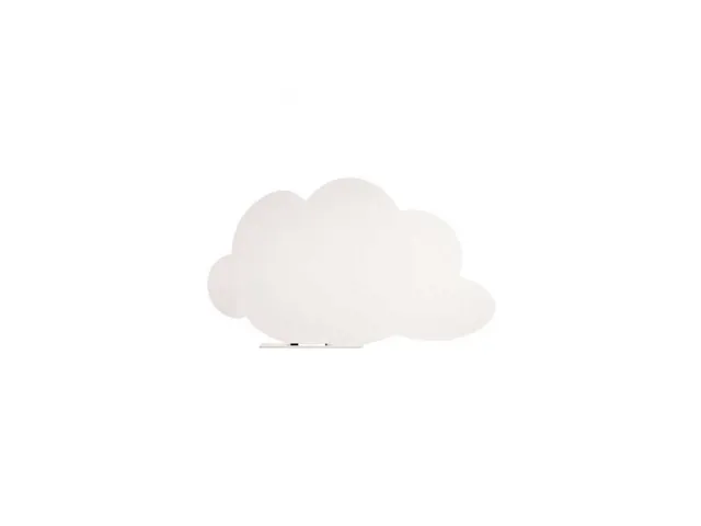 Whiteboard Rocada Skinshape Cloud 100x150cm wit gelakt