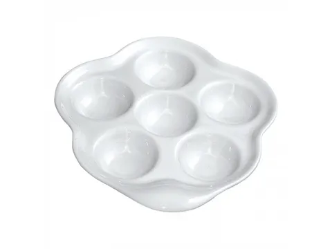 slakkenschaal Ø16cm Porselein Wit