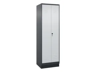 wasgoedverdeelkast,HxBxD 1950x600x500mm,vak B 300mm,draaigrendel - 1