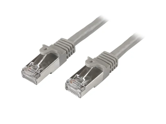 Cat6 patchkabel 5 Meter grijs Shielded (SFTP) snagless gigabit netwerk