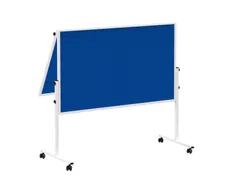 Presentatiebord MAULsolid klapbaar vilt 150x120cm Blauw